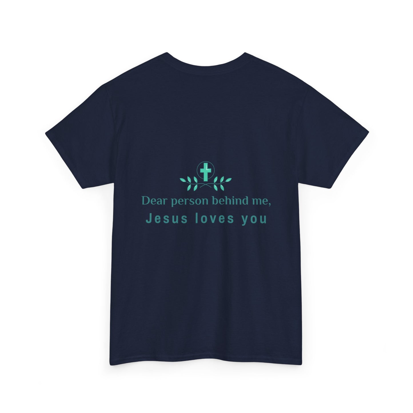 Dear person behind me small cross