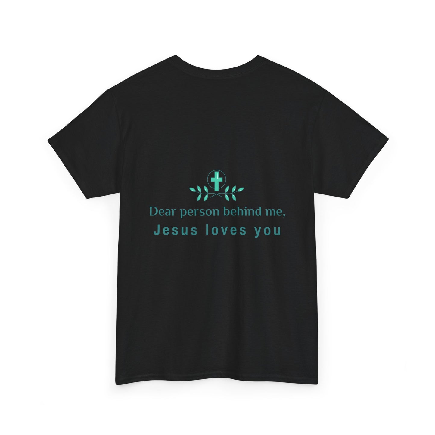 Dear person behind me small cross