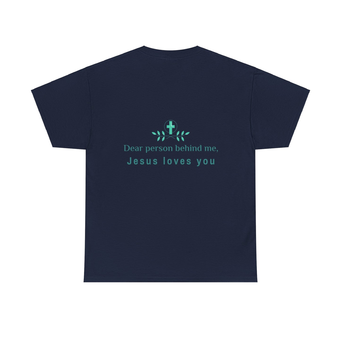 Dear person behind me small cross