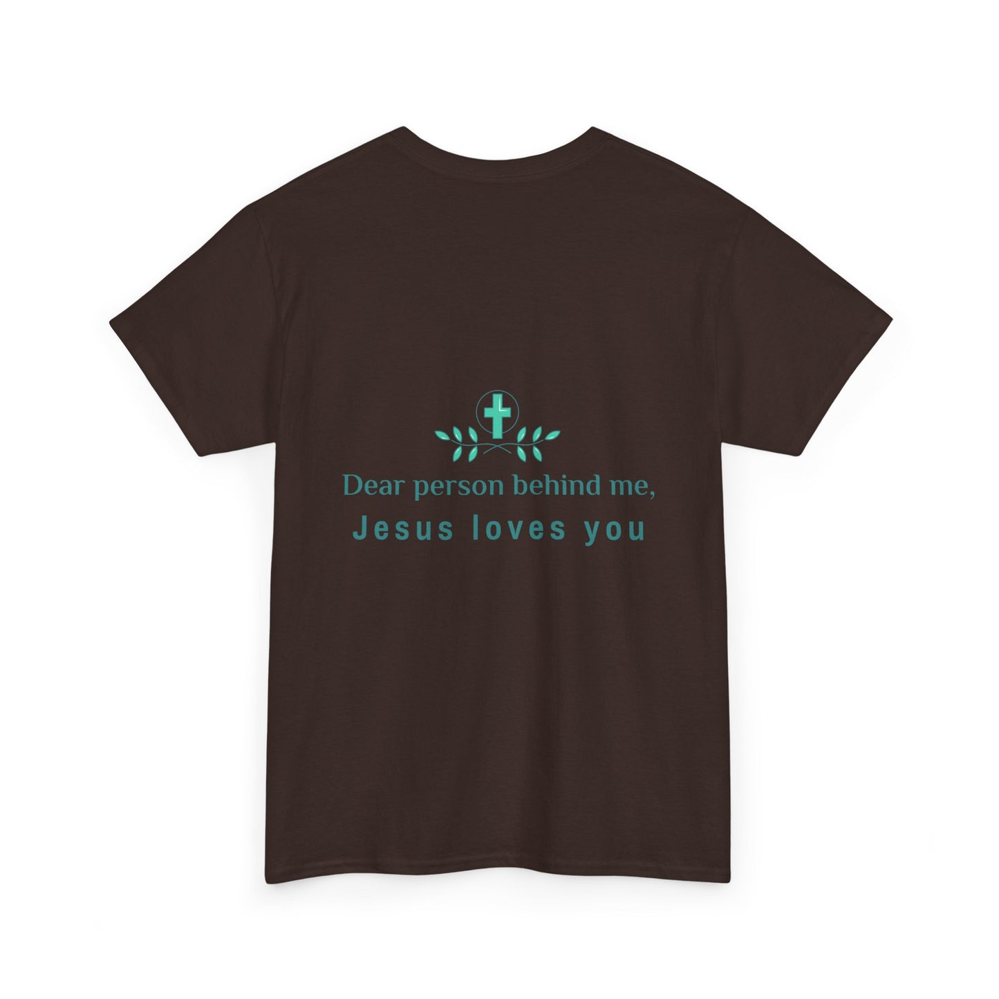 Dear person behind me small cross