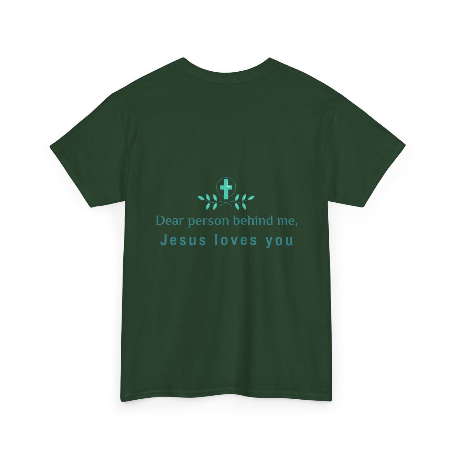 Dear person behind me small cross