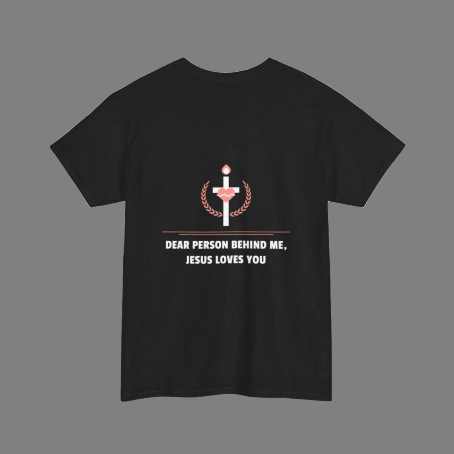 Dear person behind me with Cross